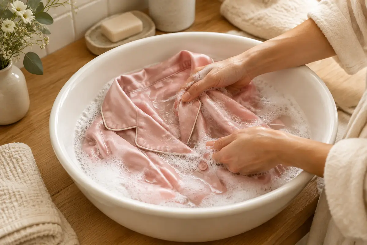 How to Wash and Care for Silk Pajamas